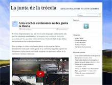 Tablet Screenshot of juntadelatrocola.com
